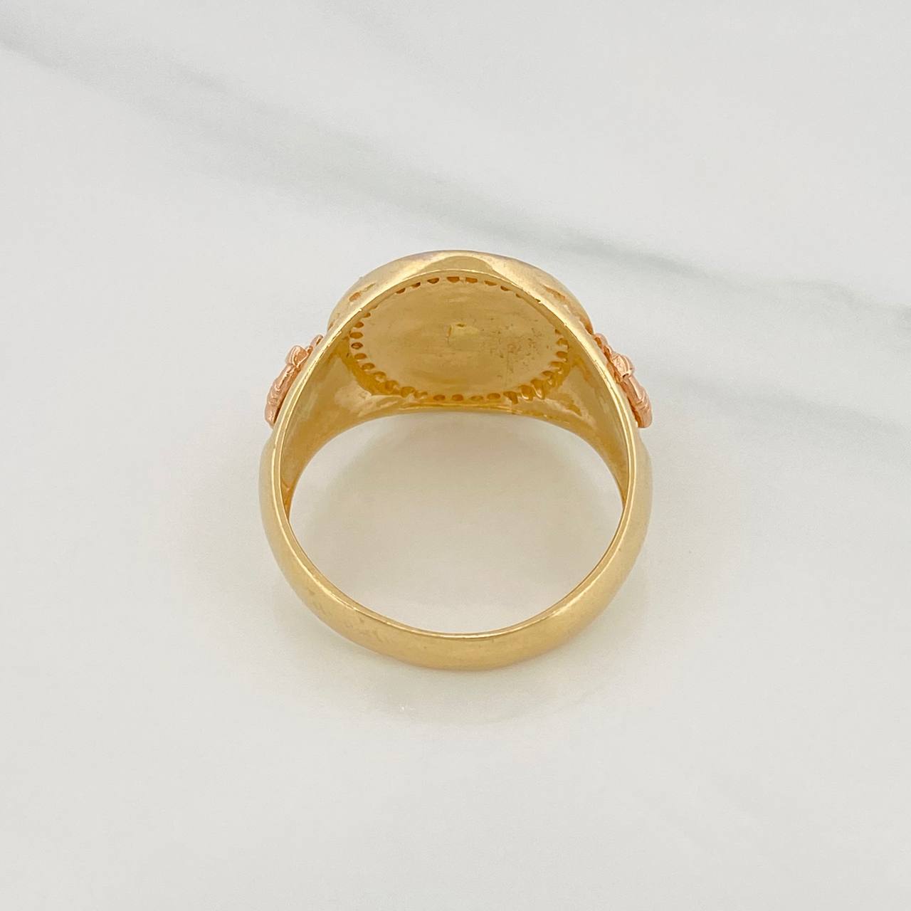Compass Ring 8.5g / T10 1/4 Three Golds 18K