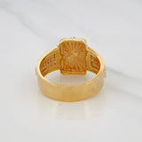 Anillo Ancla 8.1g / T10 1/2 Tres Oros 18K