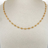 Cadena GC 6.1gr / 24 in / Oro Amarillo 18K $