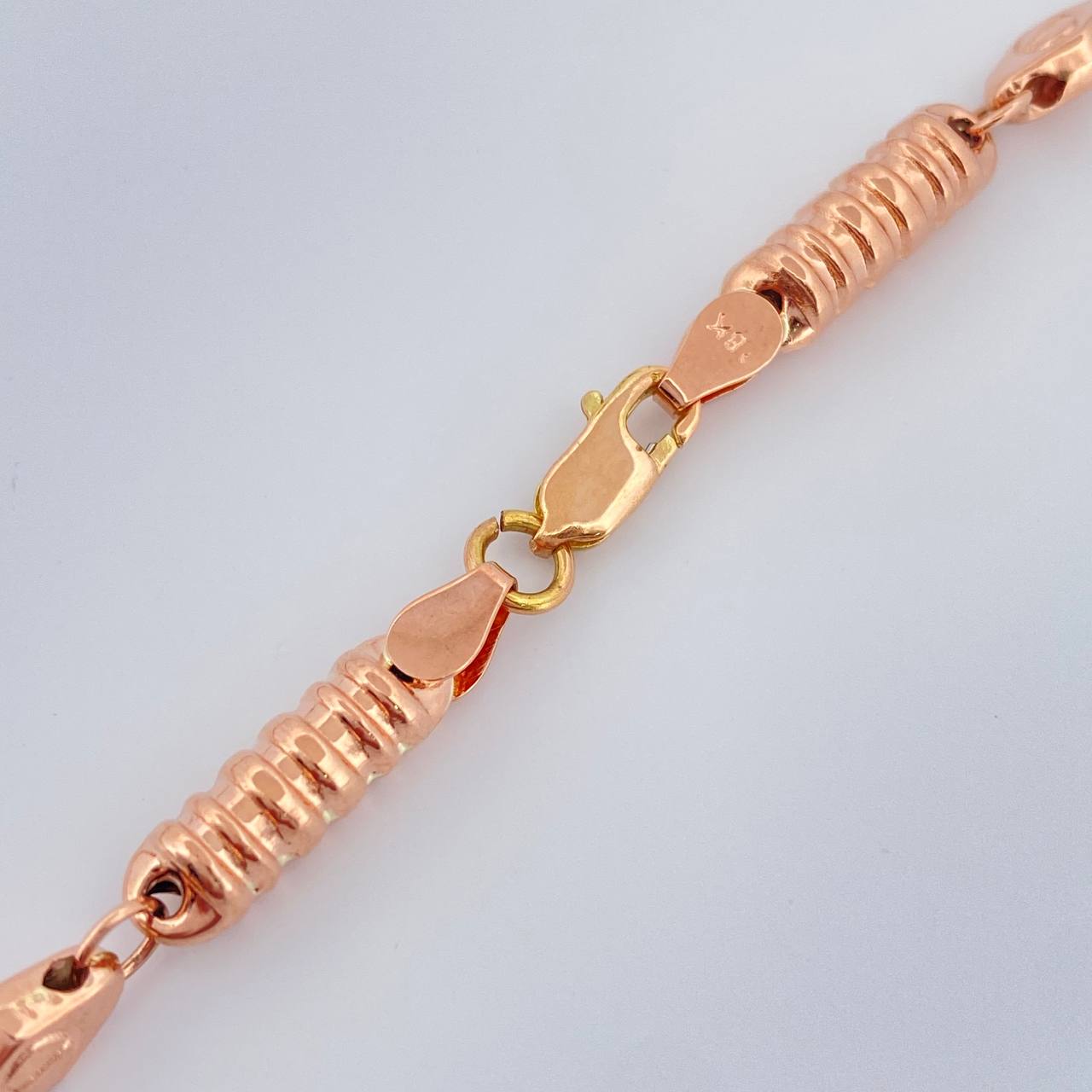 Cadena Barril 19.2gr / 28 1/4 in / Oro Rosa 18K $