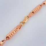 Cadena Barril 19.2gr / 28 1/4 in / Oro Rosa 18K $