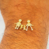 Herraje Familia 1.9gr / 1 in / Oro Amarillo 18K $