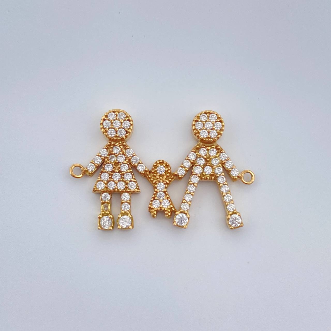Herraje Familia 1.75gr / 3/4 in / Oro Amarillo 18K $