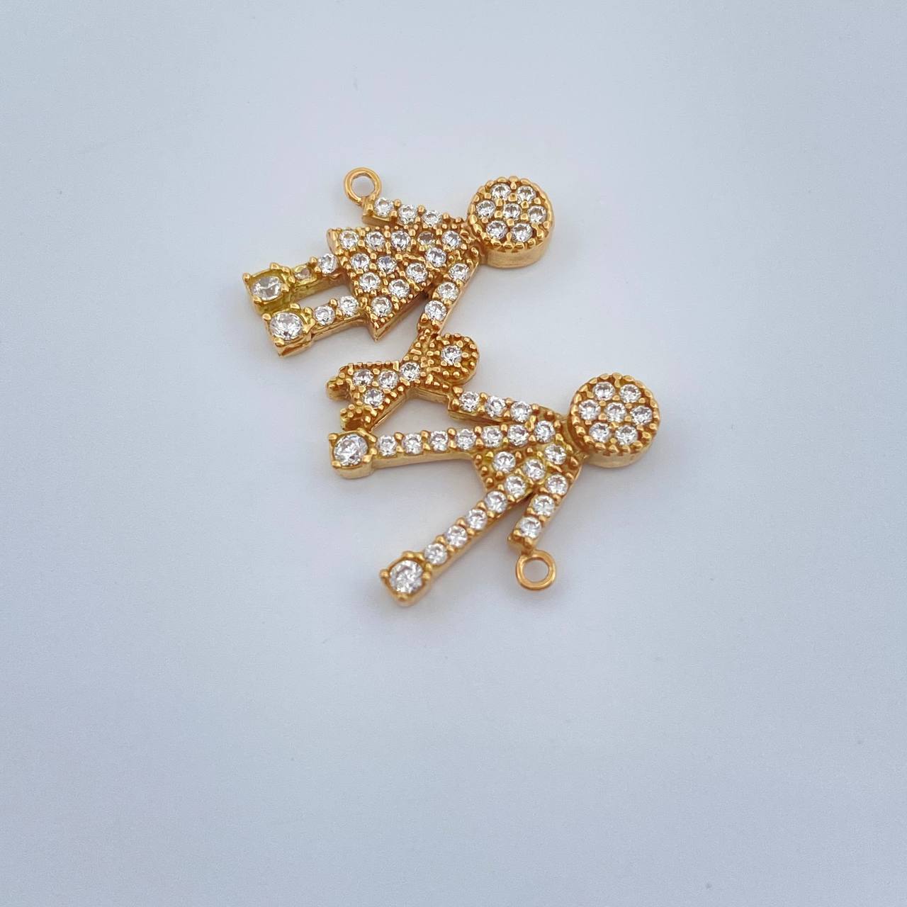 Herraje Familia 1.75gr / 3/4 in / Oro Amarillo 18K $