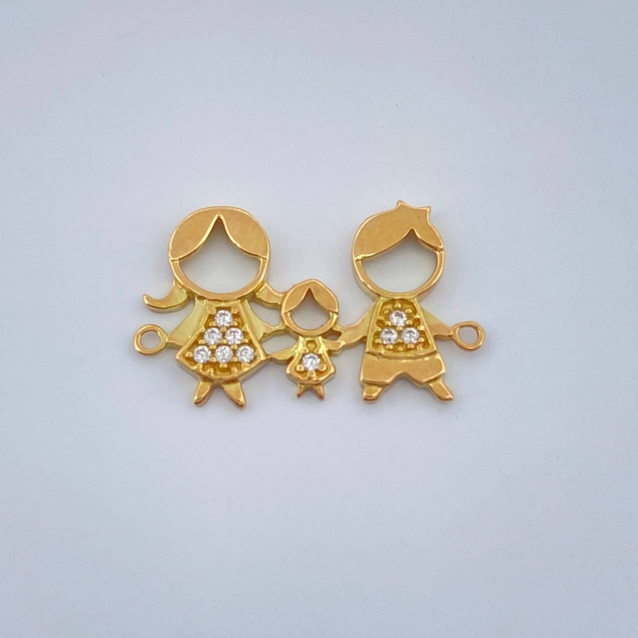 Herraje Familia 1.05gr / 1 1/4 in / Oro Amarillo 18K $