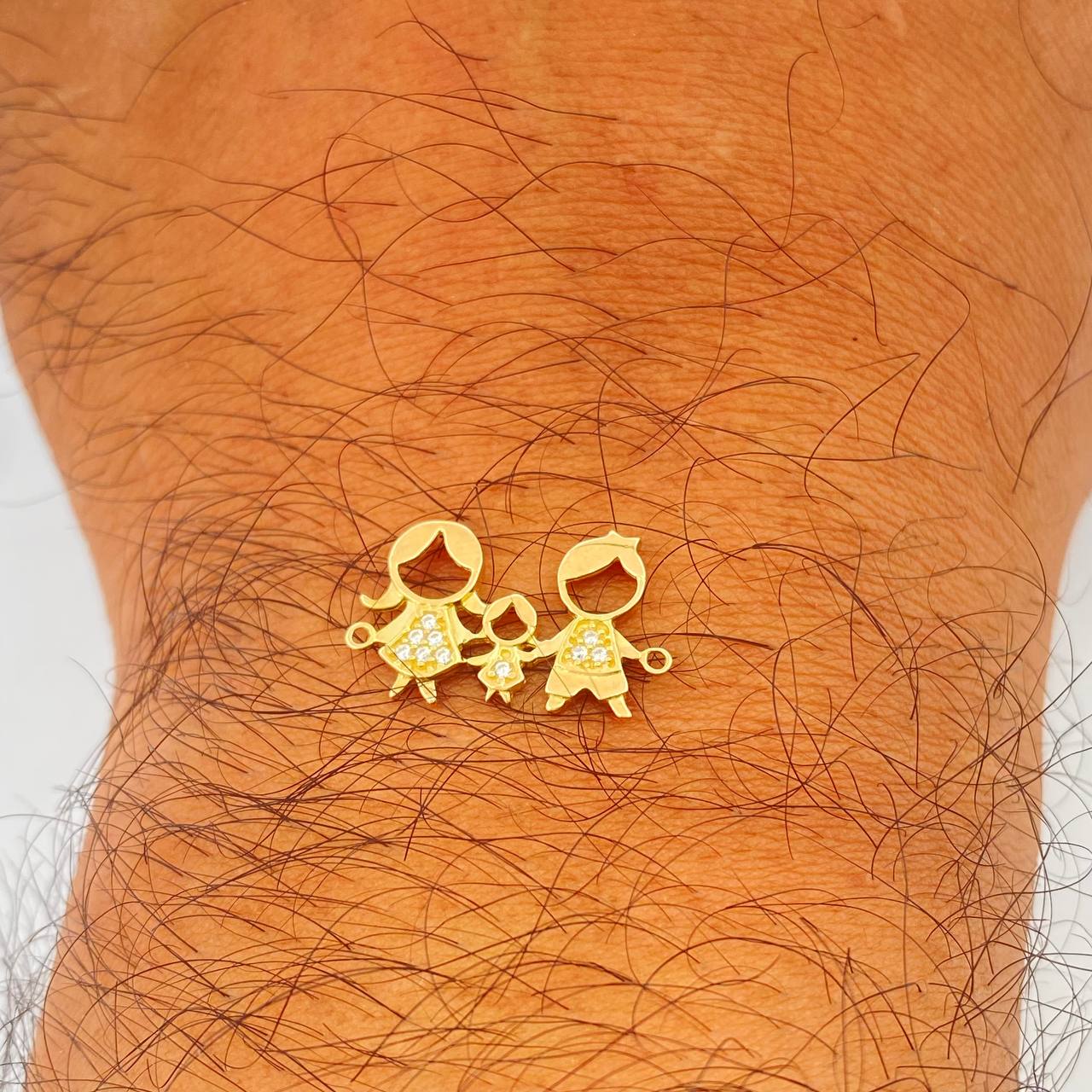 Herraje Familia 1.05gr / 1 1/4 in / Oro Amarillo 18K $