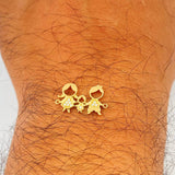 Herraje Familia 1.05gr / 1 1/4 in / Oro Amarillo 18K $
