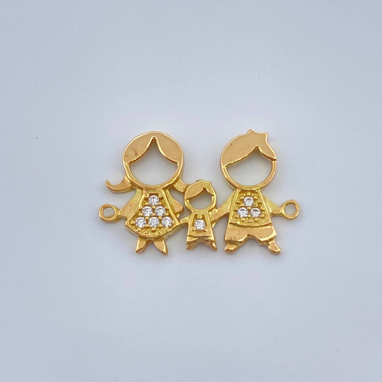 Herraje Familia 1.15gr / 1 in / Oro Amarillo 18K $