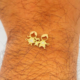 Herraje Familia 1.15gr / 1 in / Oro Amarillo 18K $