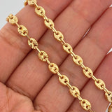 Cadena GC 12.15gr / 23 in / 4mm Oro Amarillo 18K $