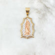 Dije Virgen Guadalupe 15.9gr / 6cm / Circones Blancos Tres Oros ©