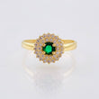 Anillo Halo Tupido 2.75gr / T7 / Oro Amarillo 18K