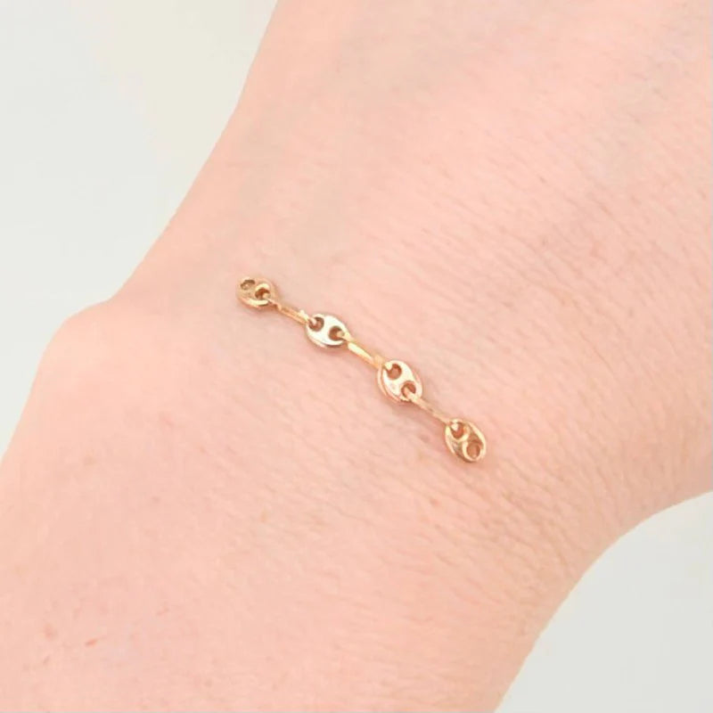 Charm Retazo Gc 0.25 g / 1 in Three Golds 18K