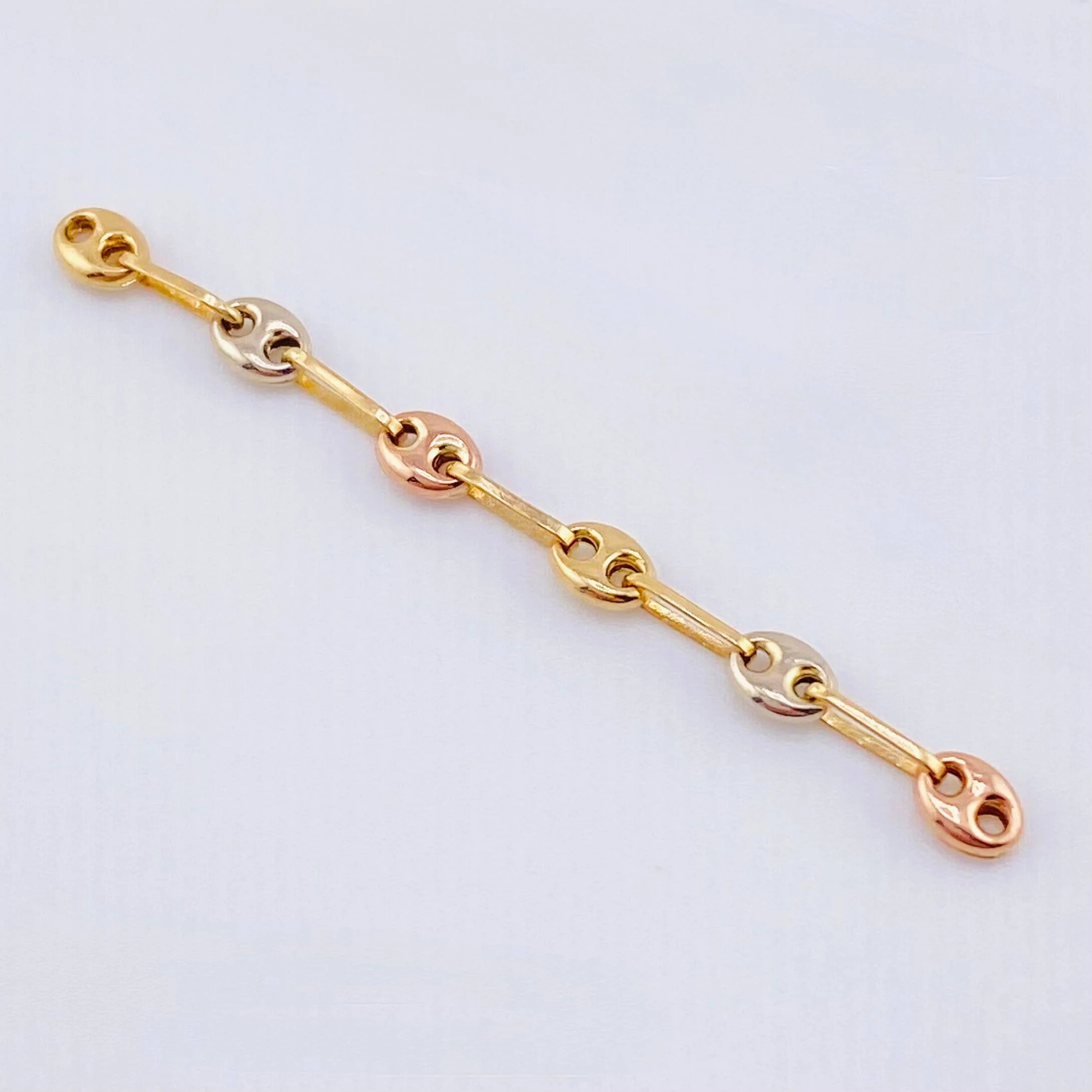 Herraje Gc 0.35 g / 1 1/2 in Tres Oros 18K