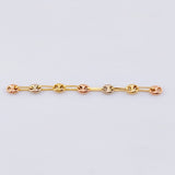 Herraje Retazo Gc 0.45 g / 1 3/4 in Tres Oros 18K