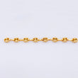 Herraje Retazo GC 8 Eslabones 0.65gr / 2 in / 3.4mm Oro Amarillo 18K