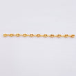 Herraje Retazo GC 11 Eslabones 0.9gr / 2 3/4 in / 3.4mm Oro Amarillo 18K