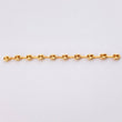 Herraje Retazo GC 10 Eslabones 0.8gr / 2 1/2 in / 3.4mm Oro Amarillo 18K