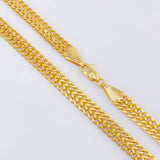 Cadena Sedusa Rectangular 15.15gr / 60cm / 5.8mm Oro Amarillo +3 18K *