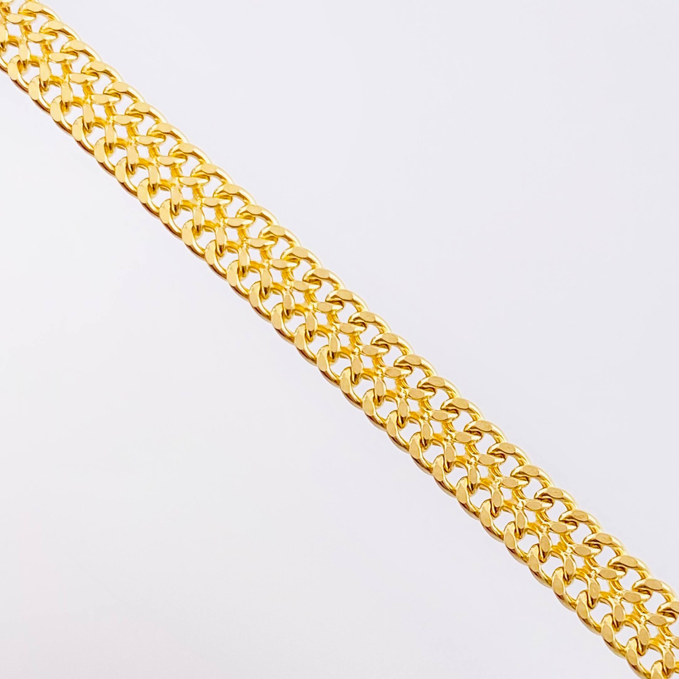 Cadena Sedusa Rectangular 15.15gr / 60cm / 5.8mm Oro Amarillo +3 18K *