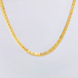 Cadena Veneciana Estrellada 7.35gr / 17 3/4 in / 2mm Oro Amarillo +3 18K ©