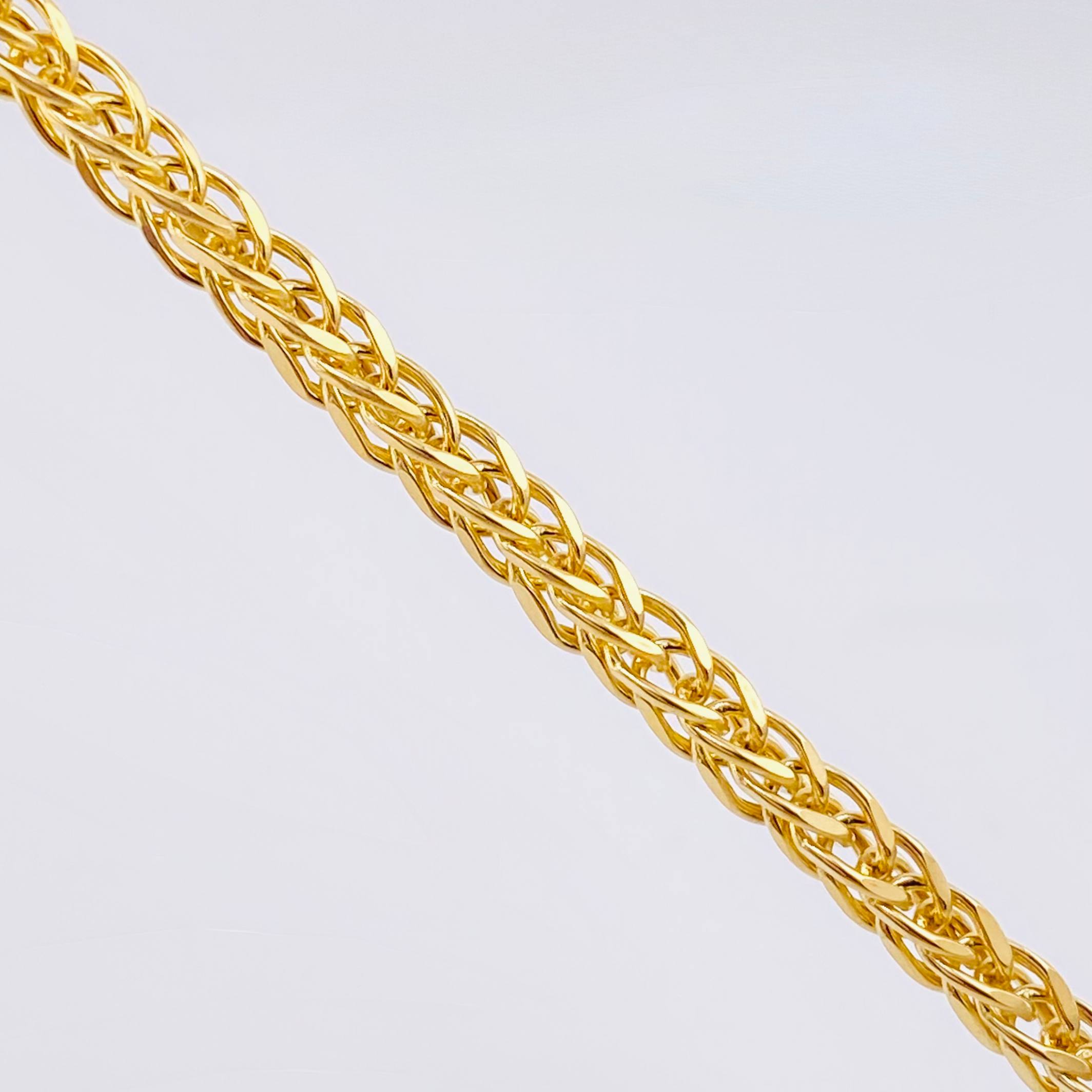 Franco Chain 12.05gr / 27 1/2in / 3.2mm Yellow Gold +3 18K ©