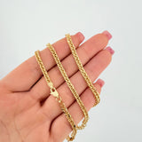 Franco Chain 12.05gr / 27 1/2in / 3.2mm Yellow Gold +3 18K ©