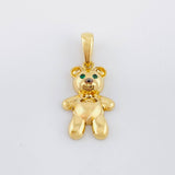 Dije Oso 1.7gr / 1 in / Oro Amarillo 18K ©