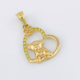 Dije Oso de Peluce 2.35gr / 1 in / Oro Amarillo 18K ©
