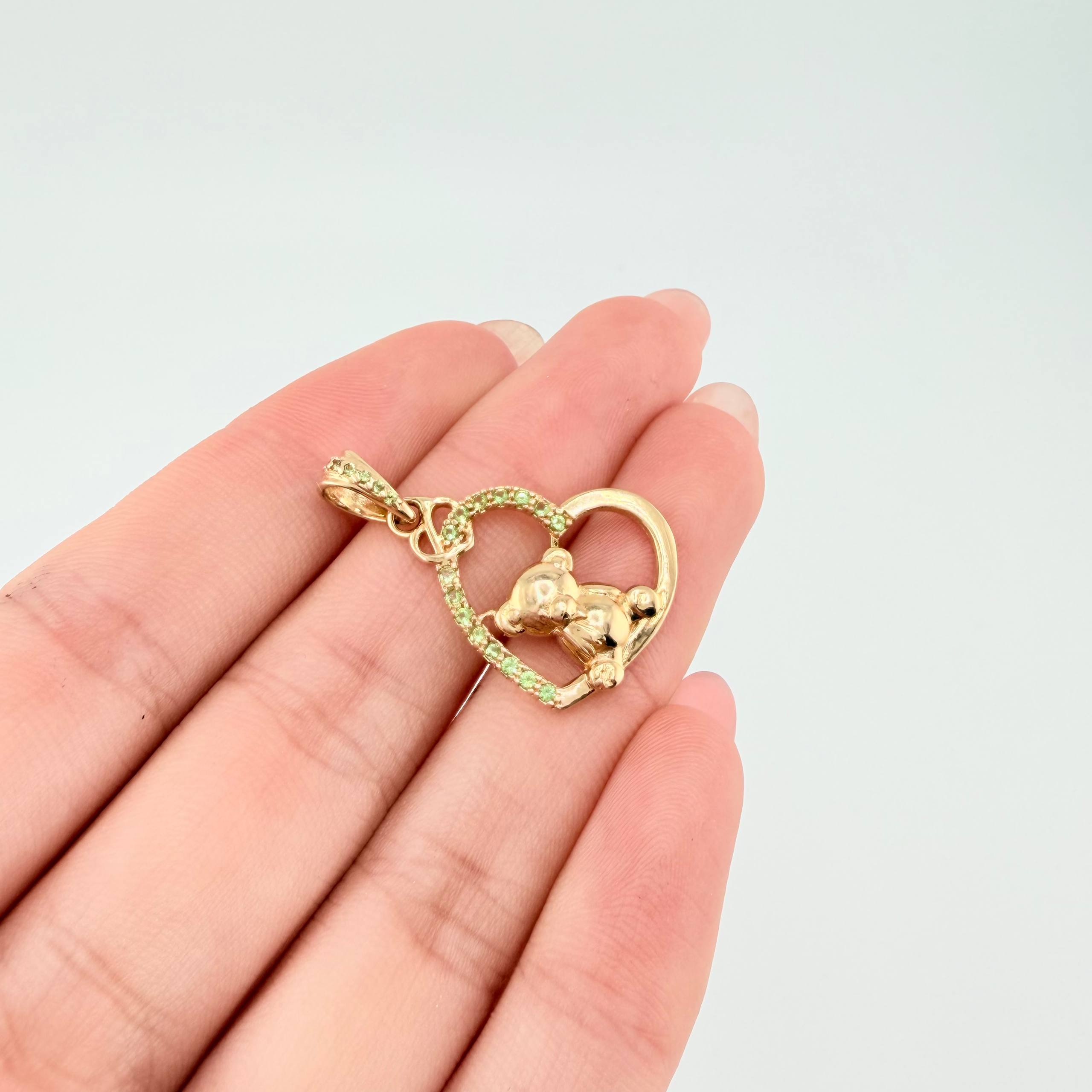 Dije Oso de Peluce 2.35gr / 1 in / Oro Amarillo 18K ©