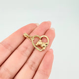 Dije Oso de Peluce 2.35gr / 1 in / Oro Amarillo 18K ©