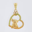 Dije Oso de Peluce 2.35gr / 1 in / Oro Amarillo 18K ©
