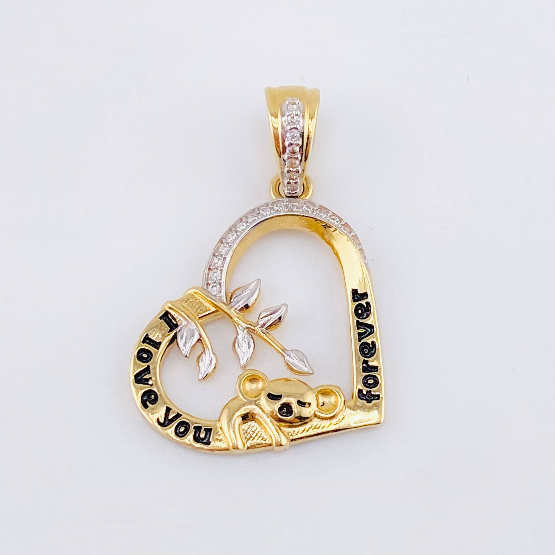 Dije Muerdago Coala 3.8gr / 1 1/4 in / Oro Amarillo 18K ©
