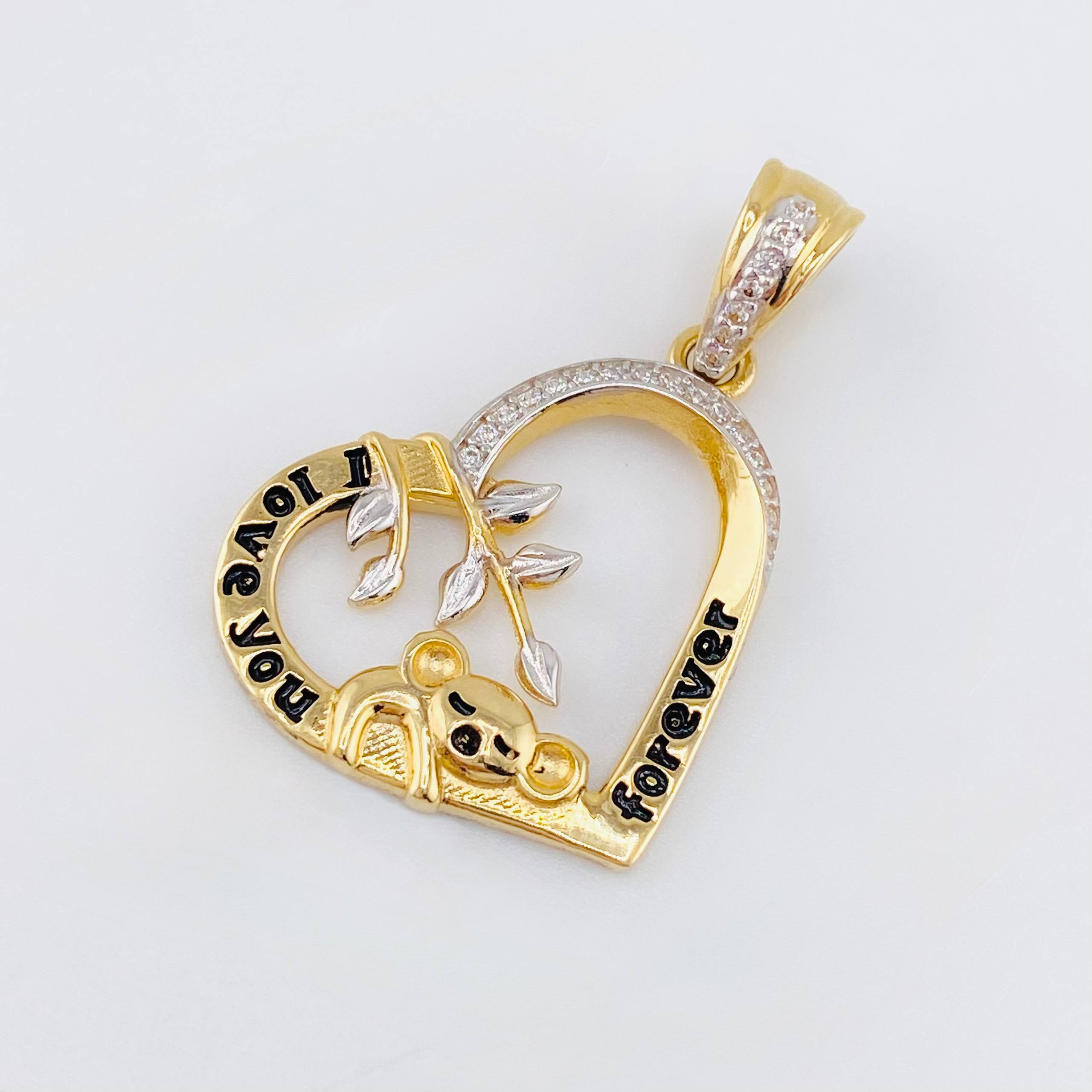 Dije Muerdago Coala 3.8gr / 1 1/4 in / Oro Amarillo 18K ©