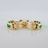 Hoop Earrings Carril 1.55 g / 1/2 in Yellow Gold 18K