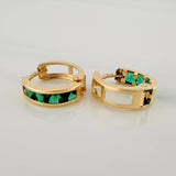 Hoop Earrings Carril 1.55 g / 1/2 in Yellow Gold 18K
