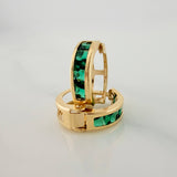Hoop Earrings Carril 1.55 g / 1/2 in Yellow Gold 18K