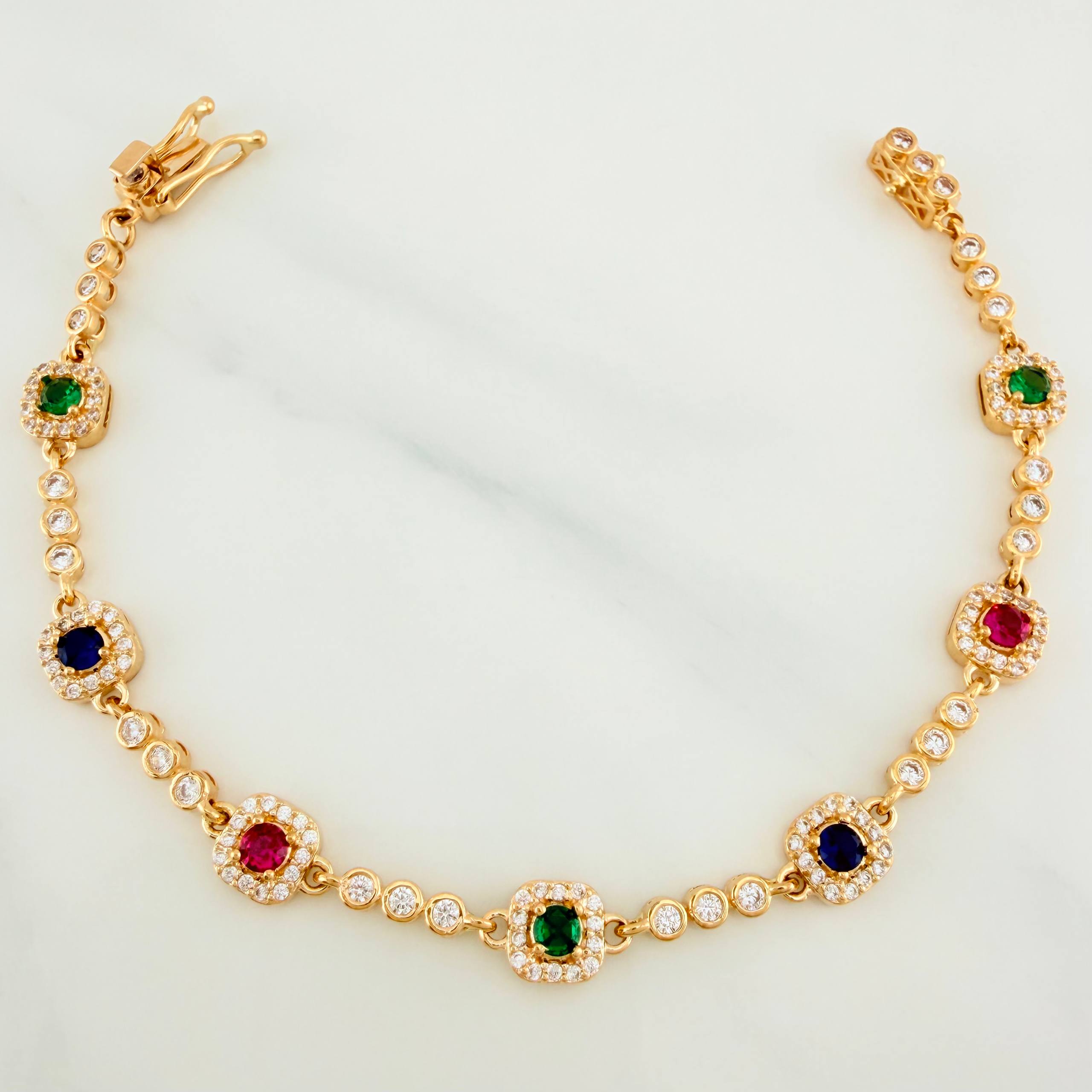 Tennis Bracelet 8.45 g / 6 3/4 in / 2.55 mm 18K Yellow Gold