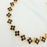 Pulso Flores 13.7 g / 7 in / 7.6 mm Oro Amarillo 18K