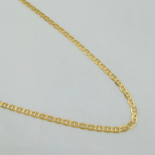 Cadena Escalera 1.35 g / 19 3/4 in / 1 mm Oro Amarillo 18K
