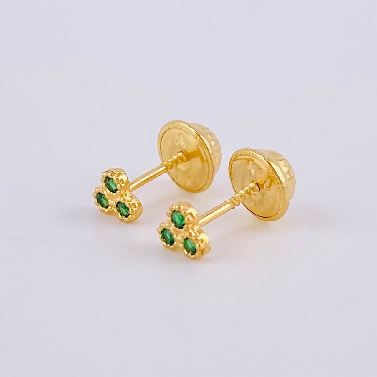 Topos Trio Circular 0.55 g / in / 3.7 mm Oro Amarillo 18K