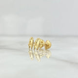 Horseshoe Stud Earrings 0.75gr / 18K Yellow Gold