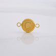 Herraje Circulo Letra C 0.35g / 1/2 in Oro Amarillo 18K