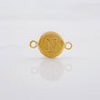 Herraje Circulo Letra N 0.35g / 1/2 in Oro Amarillo 18K