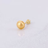 Topo Cuatro Garras Esmeralda 17pts 0.35g / in / 2.5mm Oro Amarillo 18K