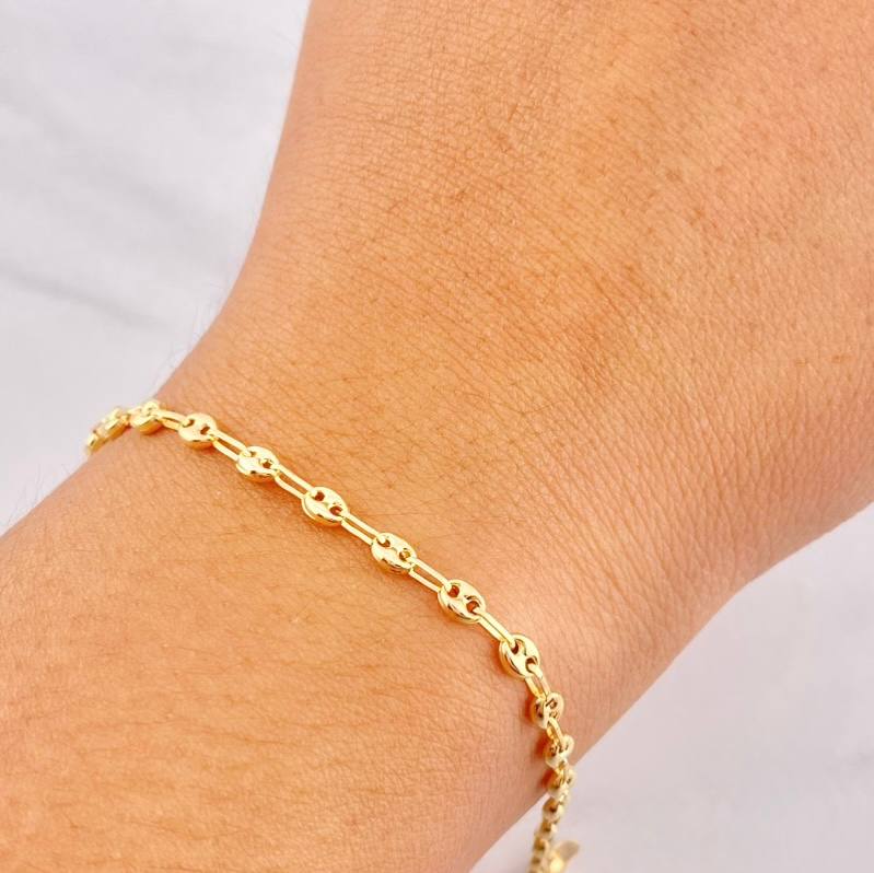 Bracelet GC 1.95g / 6 3/4 in / 3.2mm Yellow Gold 18K