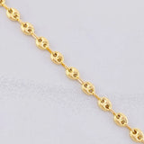 Bracelet GC 5.1g / 8 1/4 in / 5.3mm Yellow Gold 18K
