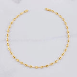 Tobillera GC 3.4g / 9 3/4 in / 3.5mm Oro Amarillo 18K
