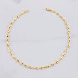 Anklet GC 2.6g / 9 3/4 in / 3.2mm Yellow Gold 18K