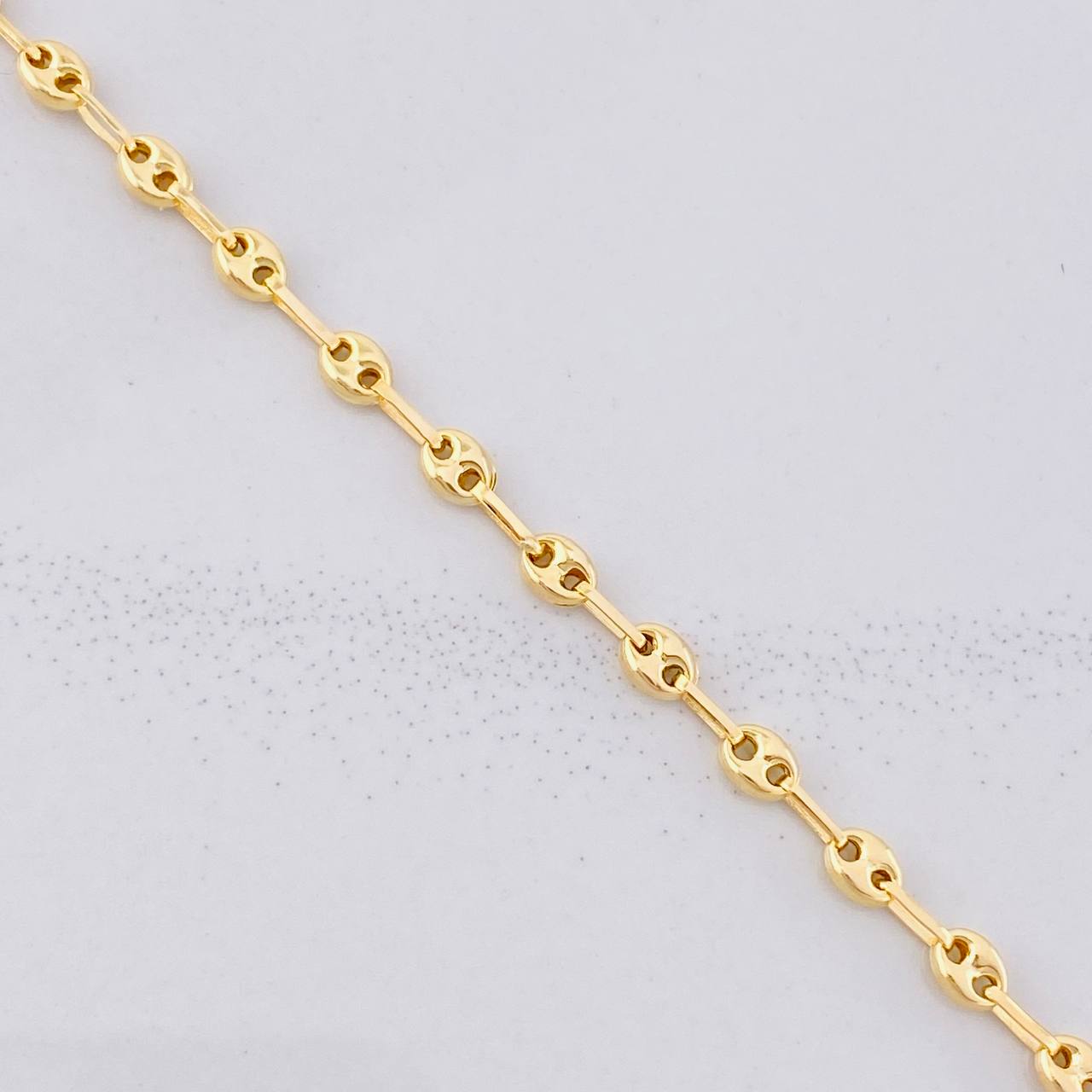 Anklet GC 2.55g / 9 1/2 in / 3.2mm Yellow Gold 18K